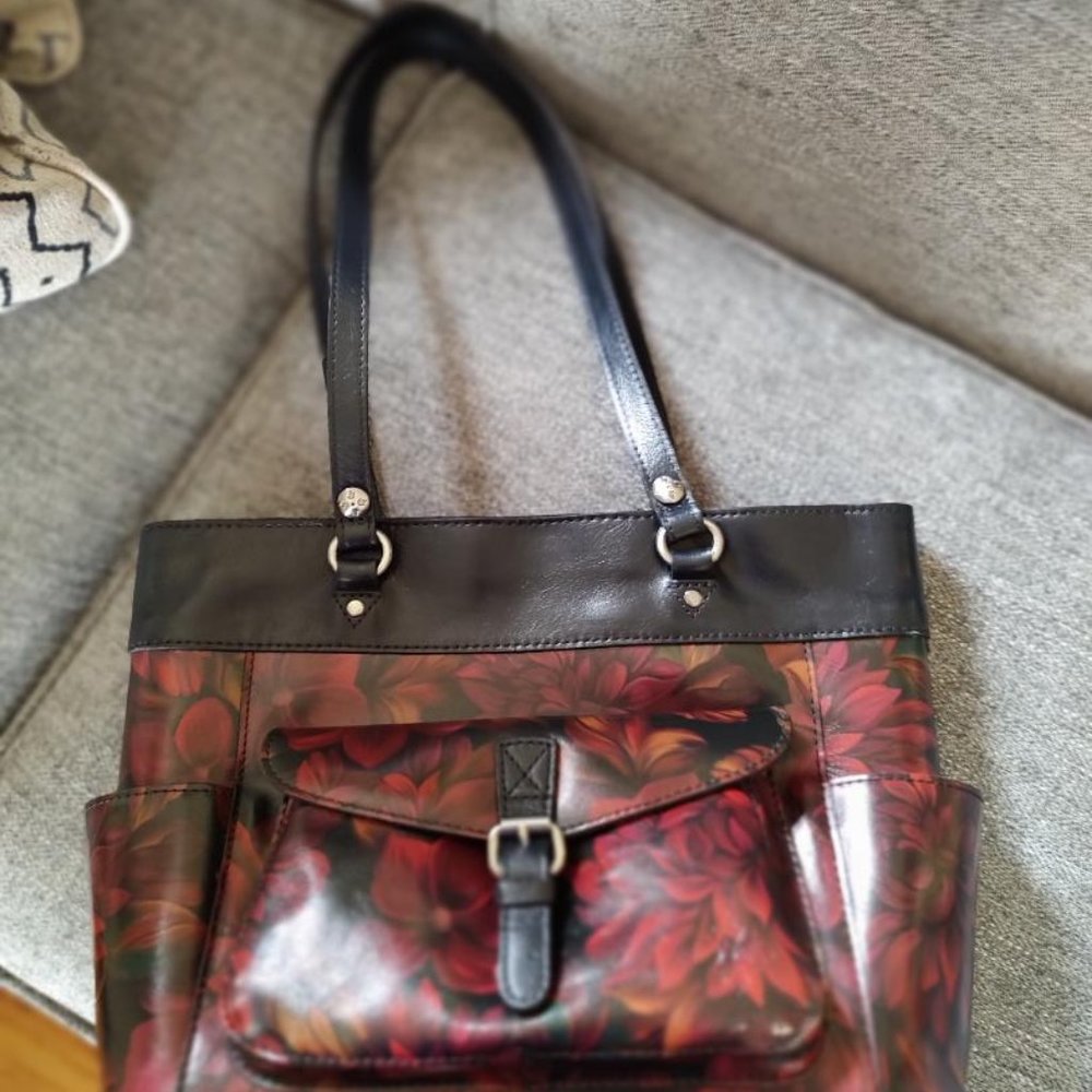 Leather Partricia Nash tote/Purse